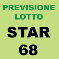 Previsione Lotto Star 68 (Chiusa +)